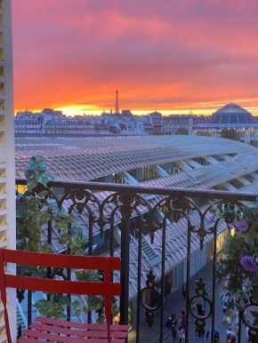 Studio « lescostreet » Les Halles : vue Tour Eiffel